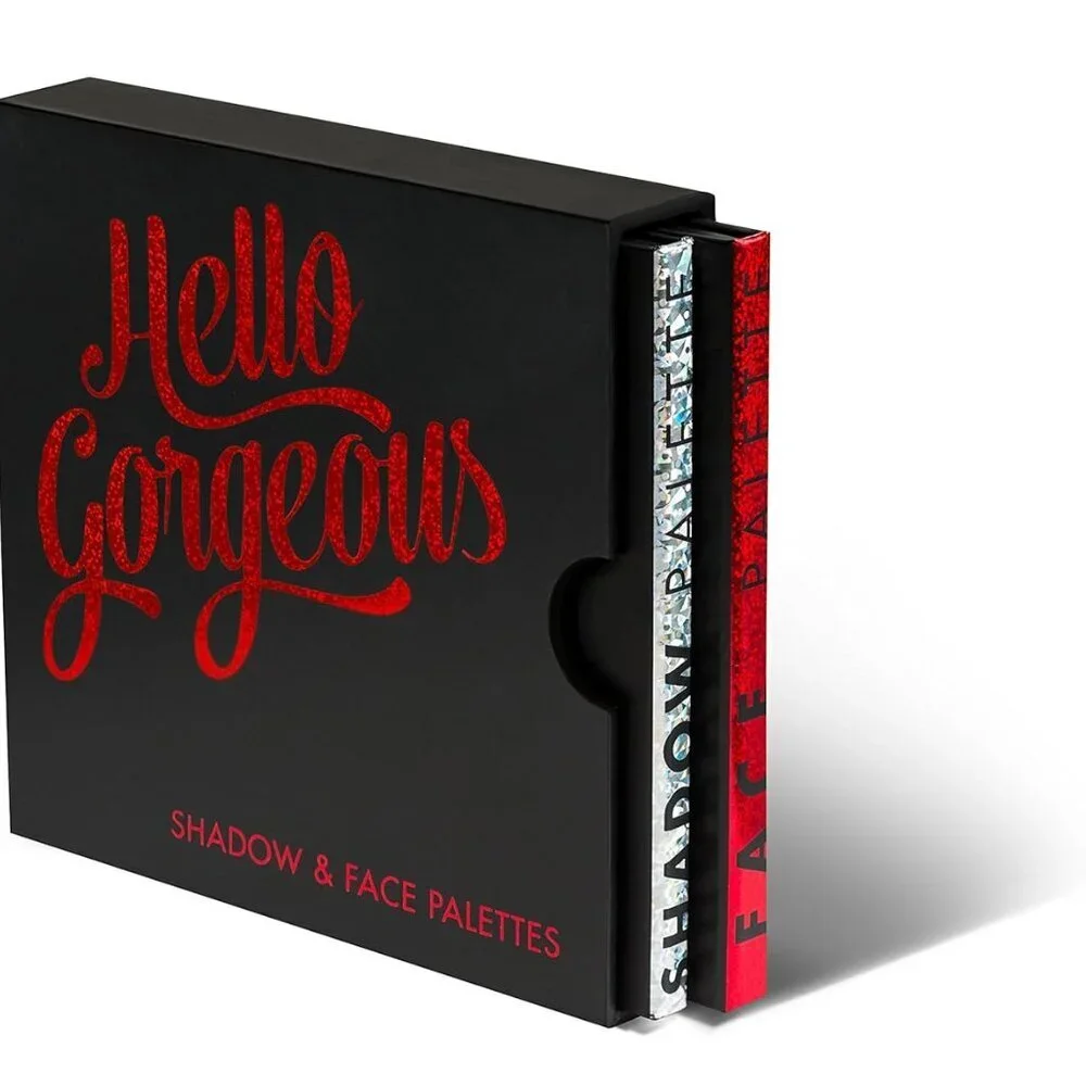 YBF Hello Gorgeous Cheek & Eye Shadow & Face Palette Set New & Sealed